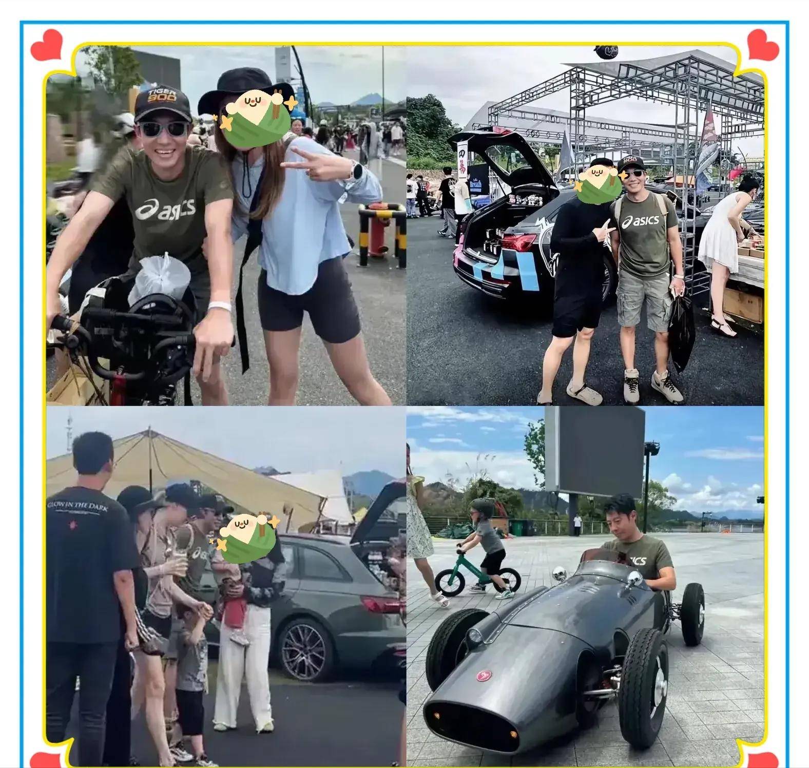 千岛湖露营；网友：像卡车一样带劲冰球突破撒贝宁一家四口开豪华房车(图6)