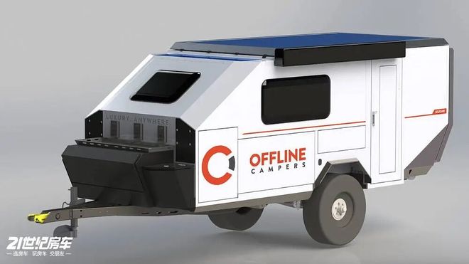 ne Campers Solitaire 拖挂露营车冰球突破豪华版13 万澳元起开启豪华露营！Offi(图4)